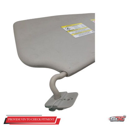 2015–2019 Ford Transit 250 Passenger RH Interior Sun Visor Gray OEM — view 5