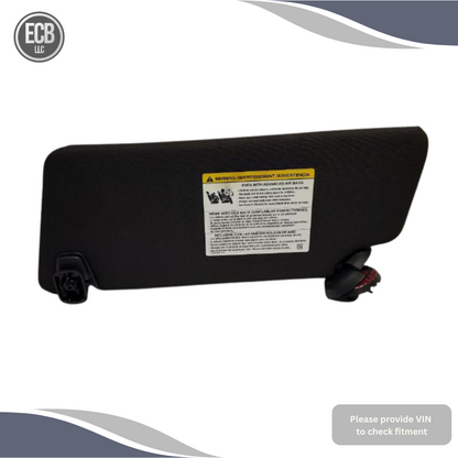 2011–2015 Ford Explorer Passenger RH Sun Visor OEM — view 2