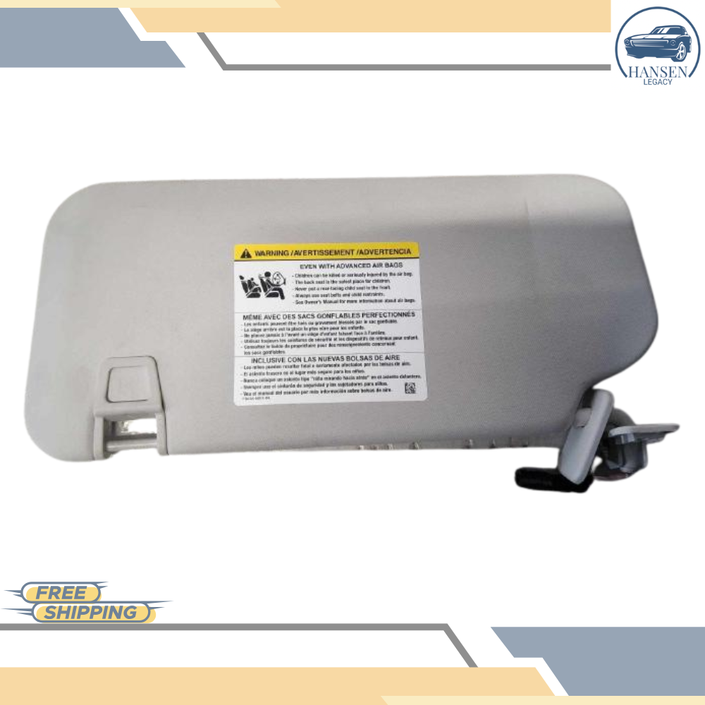 2021–2024 Ford Escape RH Passenger Sunvisor Sun Visor with Mirror & Light OEM — view 3