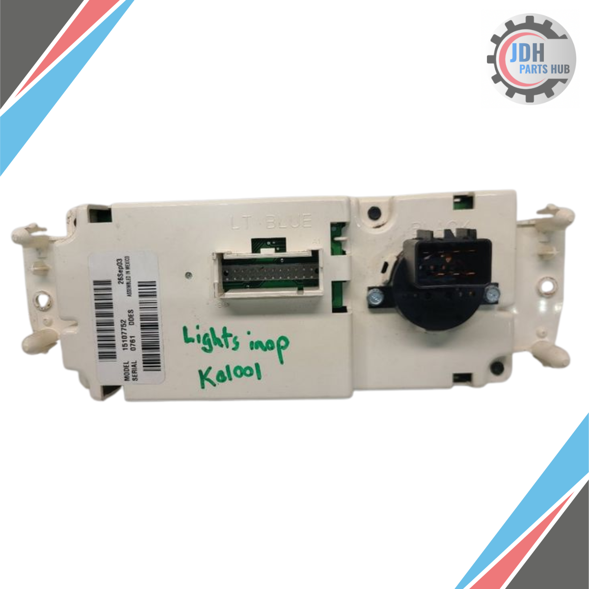 2003–2004 Chevrolet Silverado 1500 Climate AC Heater Control OEM — view 3