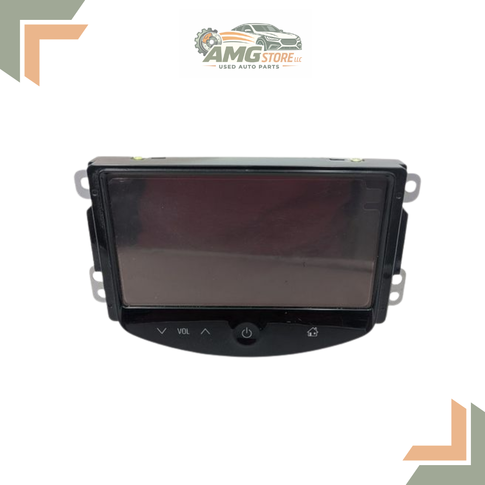 2015–2016 Chevrolet Sonic Radio Receiver Display Screen — view 1