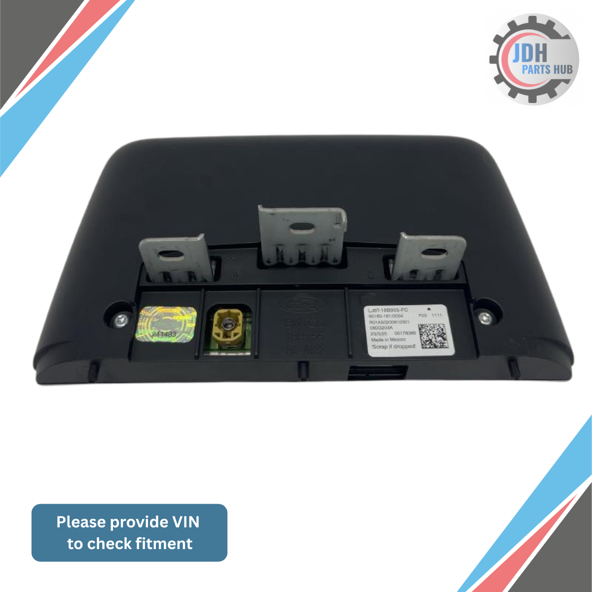 2020 Ford Escape Navigation Radio Display Screen OEM — view 3