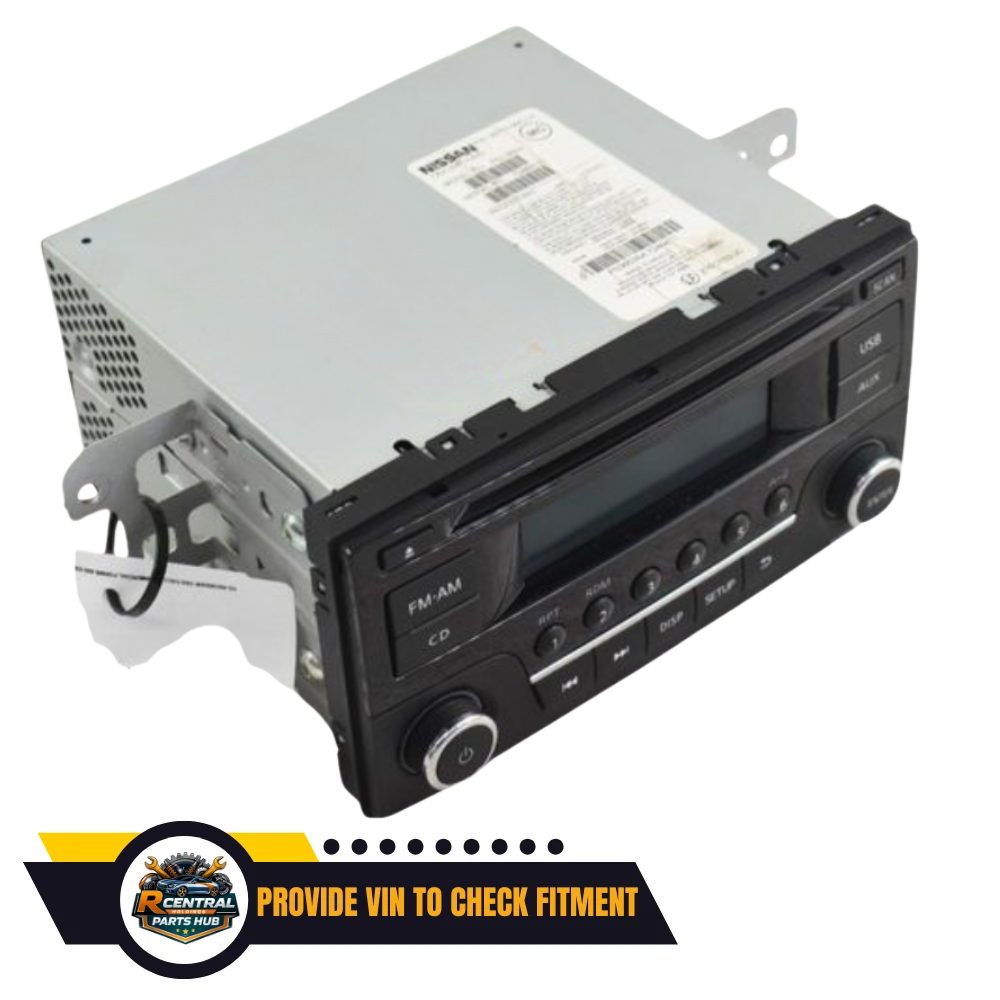 2015–2018 Nissan Versa Radio AM FM CD Player Receiver without Navigation Factory OEM — view 3
