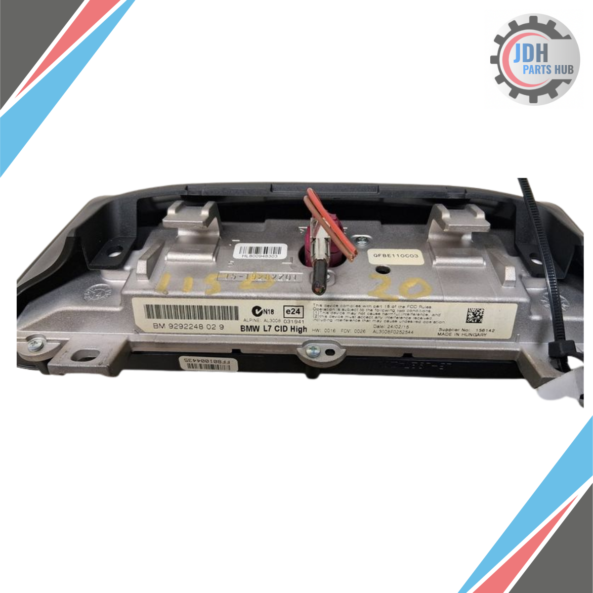 2012–2015 BMW 320i 328i 340i M3 8.8? Nav Display Screen OEM — view 2
