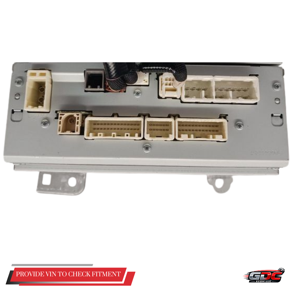 2016–2017 Toyota Sienna Radio Navigation Display & Receiver Face ID 510157 OEM — view 3
