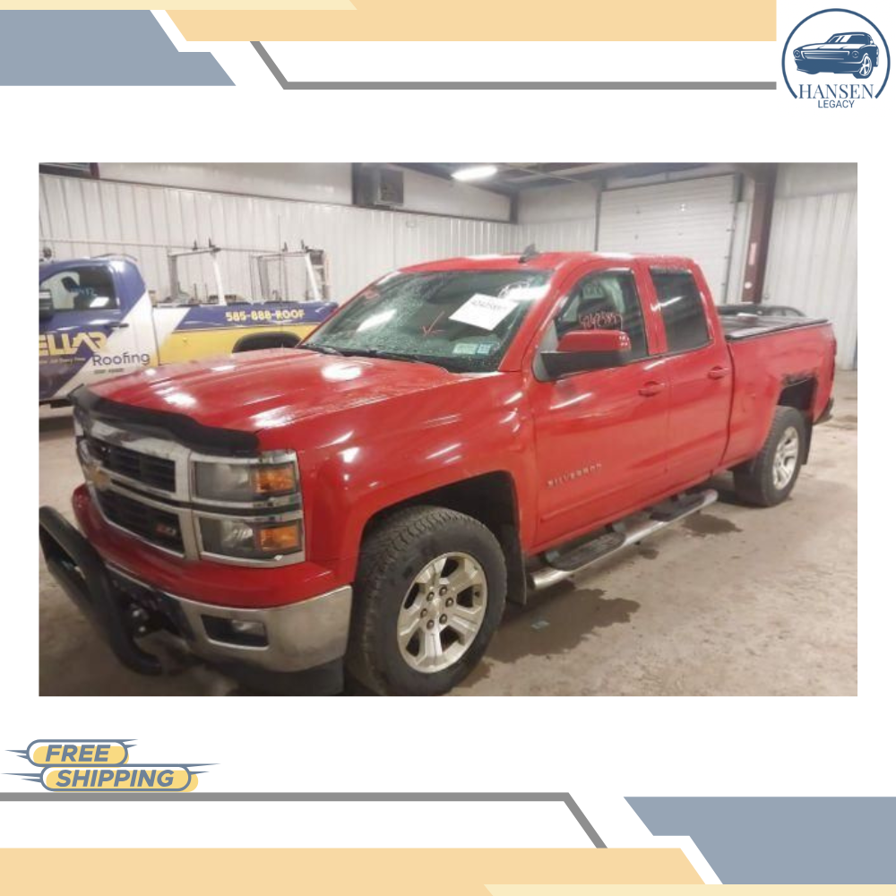 2014–2019 Chevrolet Silverado 1500 Left Driver Side View Door Mirror RED LH — view 4