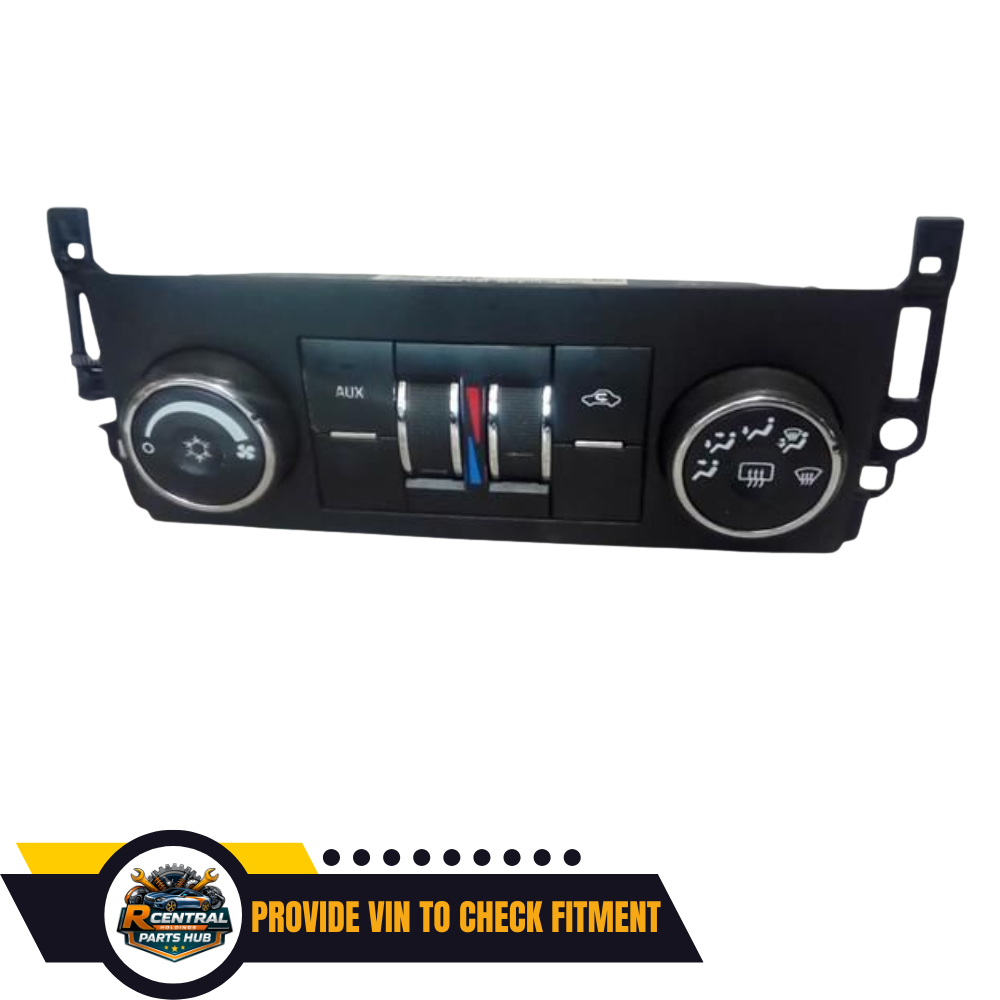 2007–2009 Chevrolet Tahoe A/C AC Heater Temperature Controls — view 5