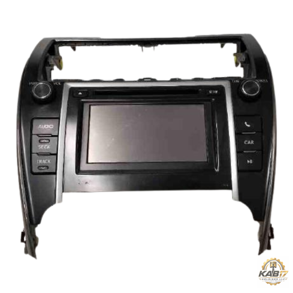 2012 TOYOTA CAMRY RADIO DISPLAY & RECEIVER 57012 OEM 12 — view 1