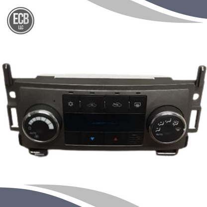 2008–2012 Chevrolet Malibu Heater A/C Climate Control Module OEM — view 1