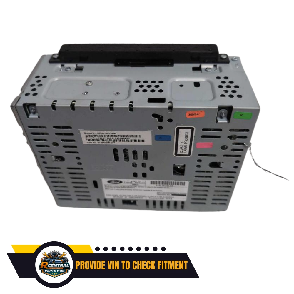 2015–2019 Ford Escape Am Fm Cd Mp3 Single Disc Radio Receiver CJ5T-19C107-GA — view 1