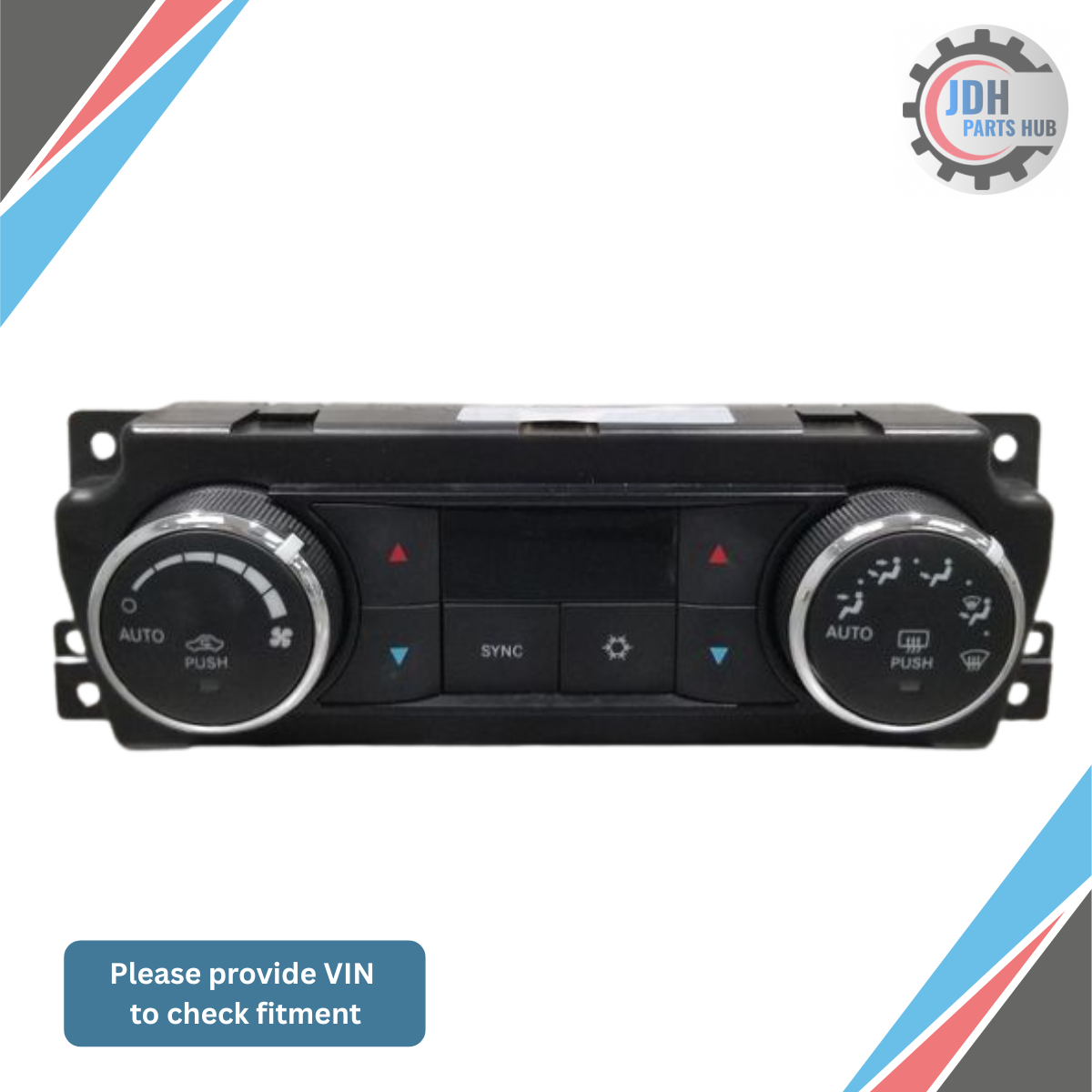 2010–2012 Dodge Ram 2500 Climate Control Dual Zone Automatic OEM — view 1