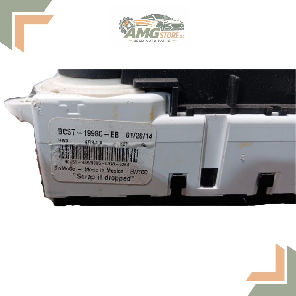 2011–2016 Ford F250 Super Duty A/C AC Heater Temperature Control Unit — view 4
