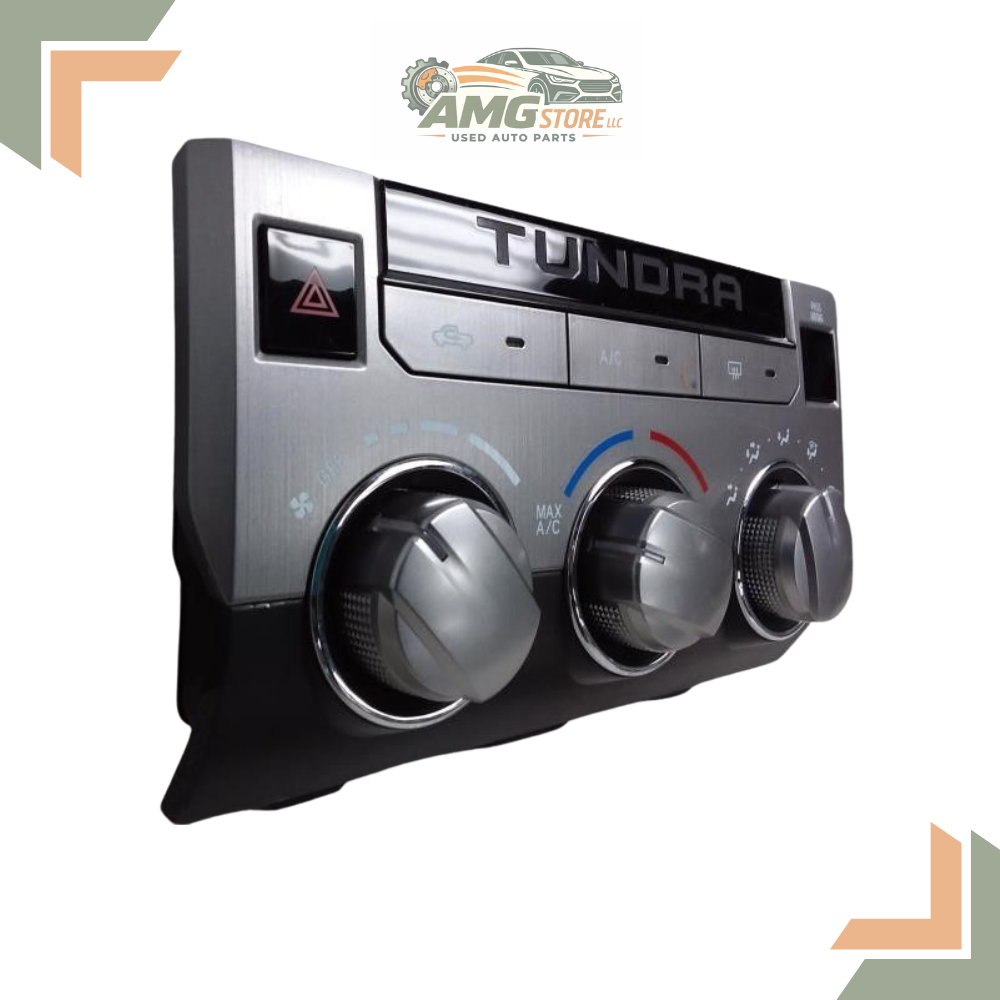 2014–2020 Toyota Tundra A/C AC Manual Heater Temperature Control Unit — view 3