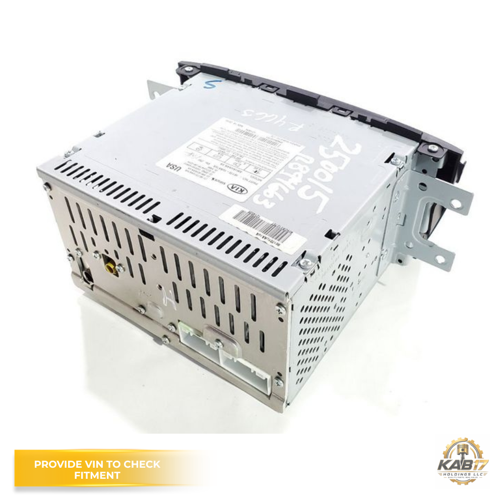 2014–2015 Kia Sorento Sirius Radio MP3 Audio Media CD Player Receiver OEM — view 5