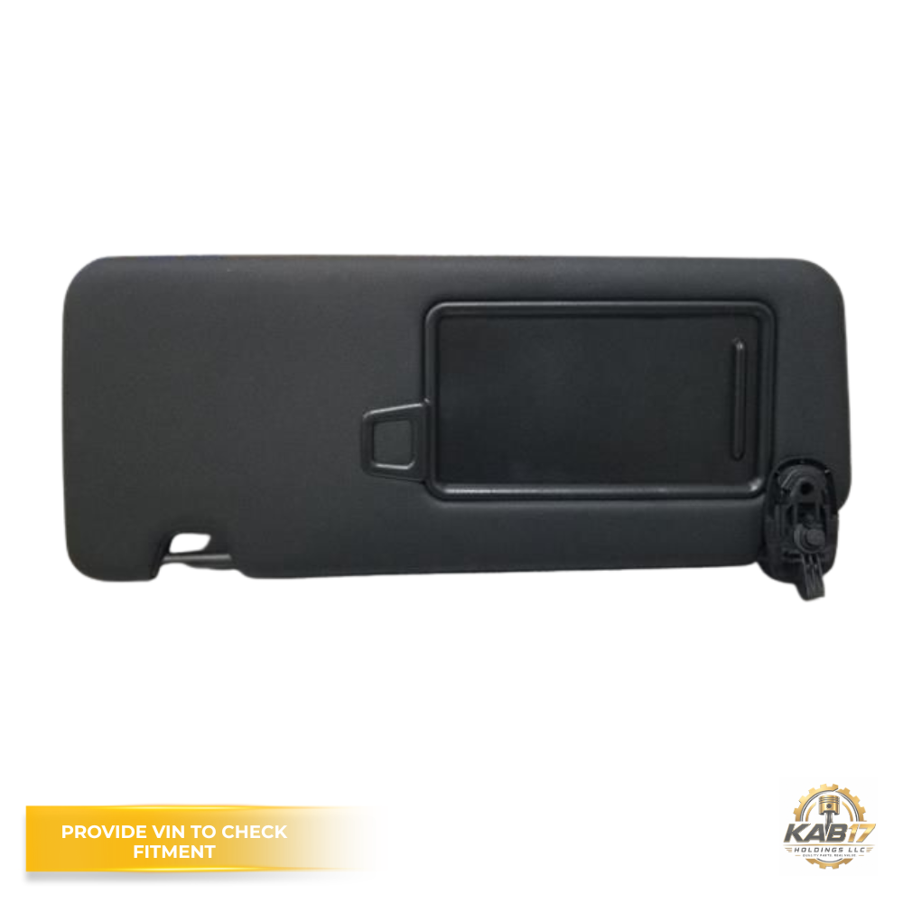 2022–2024 HYUNDAI SANTA CRUZ LH Driver Sunvisor Black Sun Visor with Mirror OEM — view 4