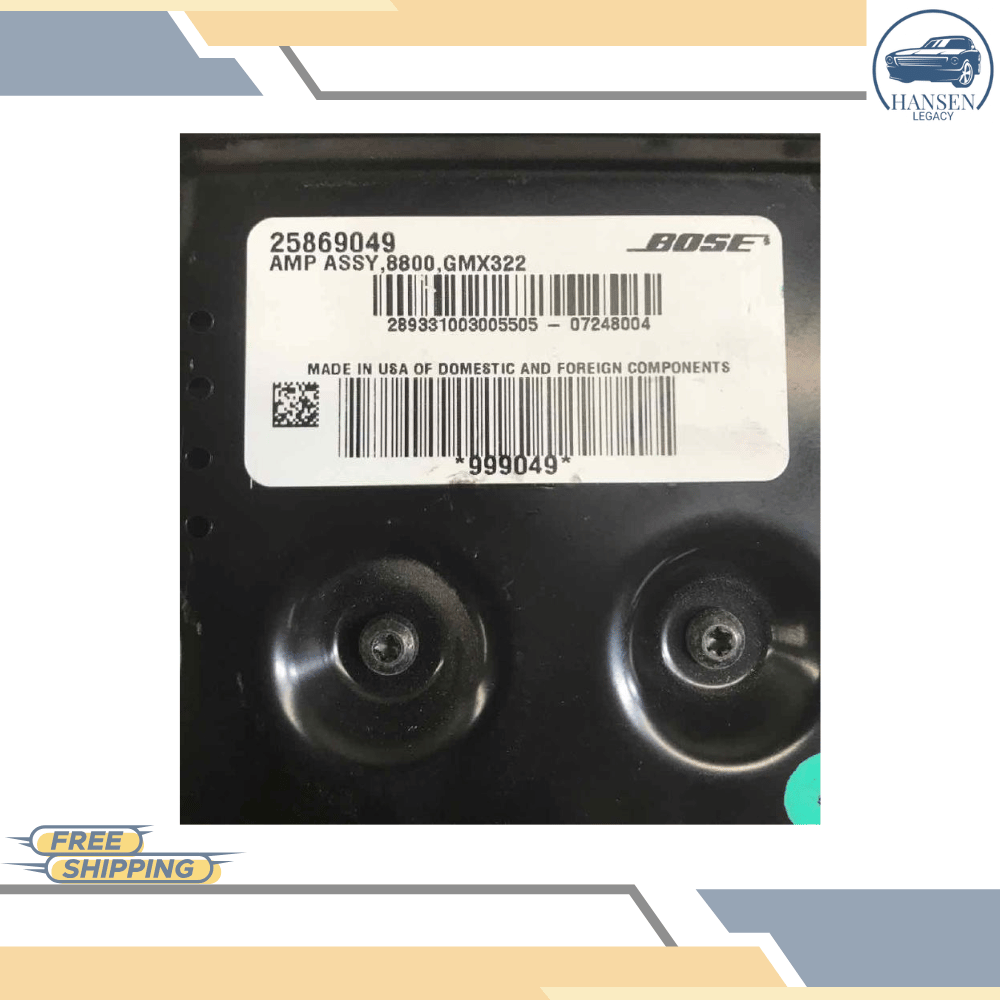 2008–2011 Cadillac CTS Bose Audio Radio Amplifier Amp OEM — view 4