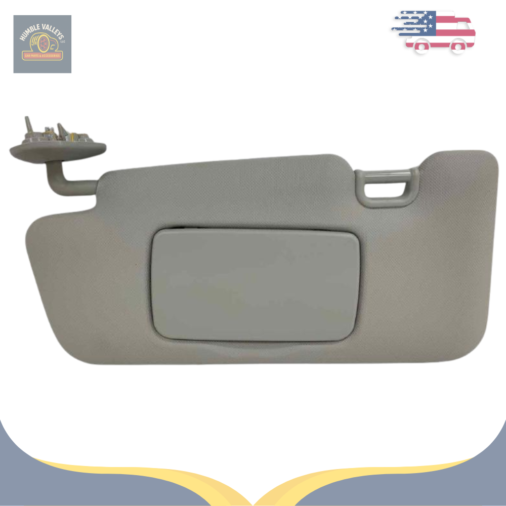 2017–2023 Subaru Impreza LH Driver Sunvisor Sun Visor with Mirror & Extender OEM — view 2