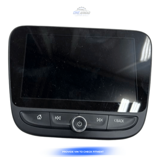 2019–2020 Chevrolet Malibu Control Panel Controller Display Screen 84567687 OEM — view 1