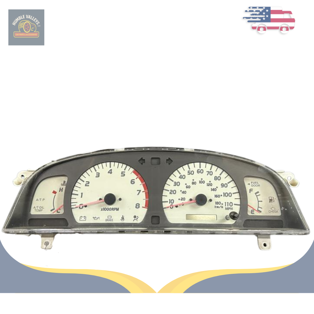 2001–2004 Toyota Tacoma AT Speedometer Gauges Cluster MPH With Tachometer OEM — view 1