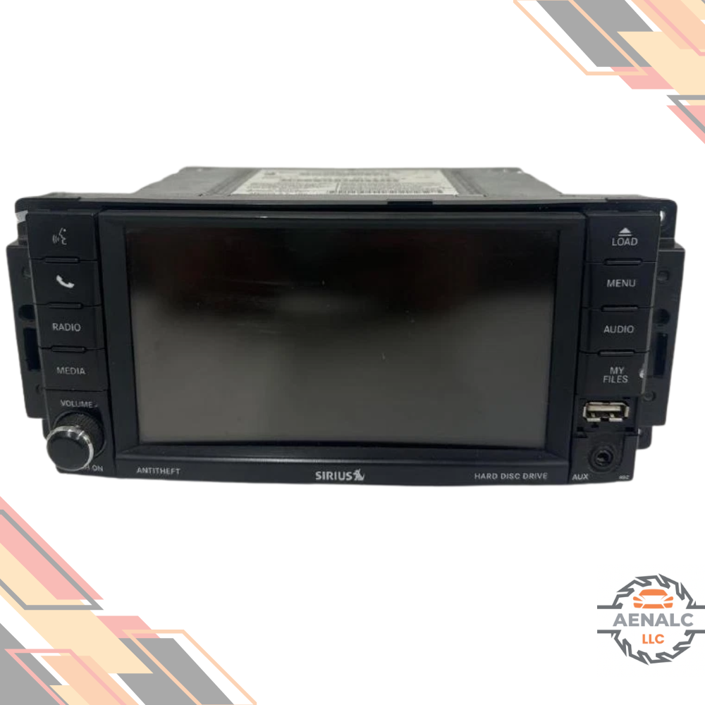 2010 Dodge Caravan Radio Receiver with Satellite OEM — view 1