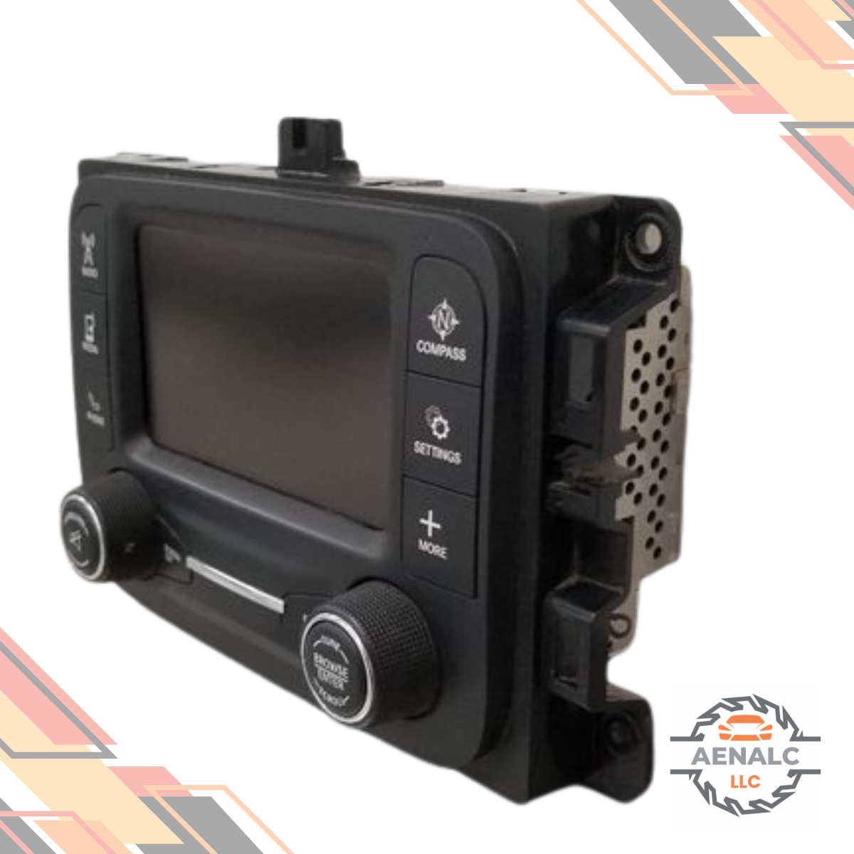 2015 Dodge Ram 1500 2500 5" Radio Receiver Head Unit with Satellite OEM Tested 15 — view 4
