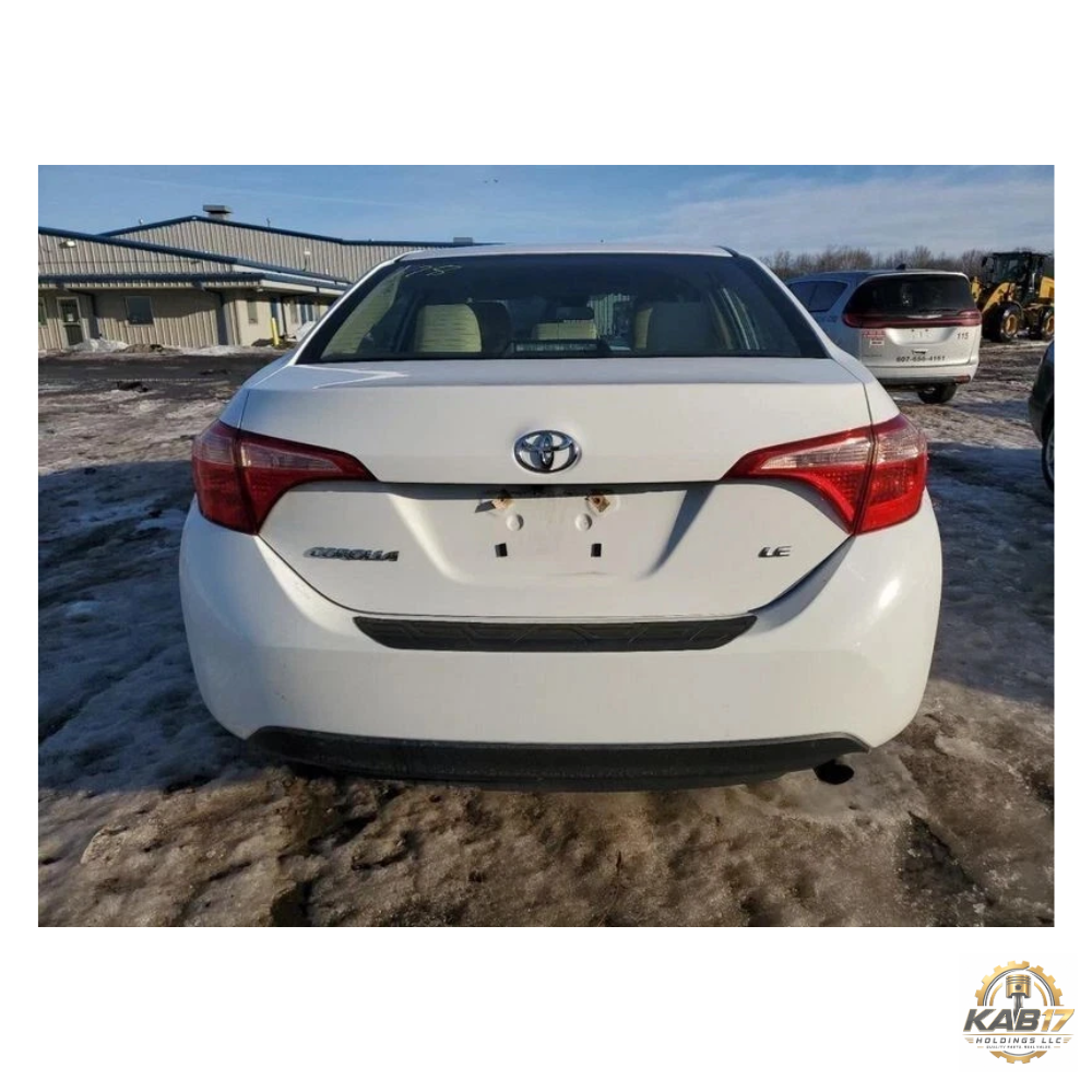 2014–2019 Toyota Corolla Left Driver Side View Door Mirror Heated White OEM — view 4