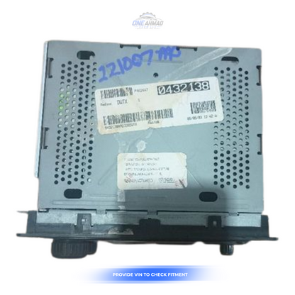 2003–2006 Cadillac Escalade Yukon Radio CD Player Console Mounted 6 Disc Tested — view 2