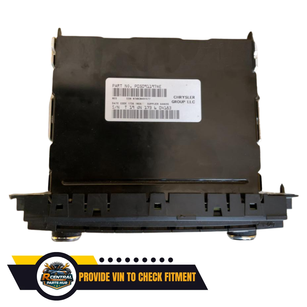 2012–2017 Jeep Patriot MP3 CD with Satellite Radio Receiver Face ID RES OEM — view 2