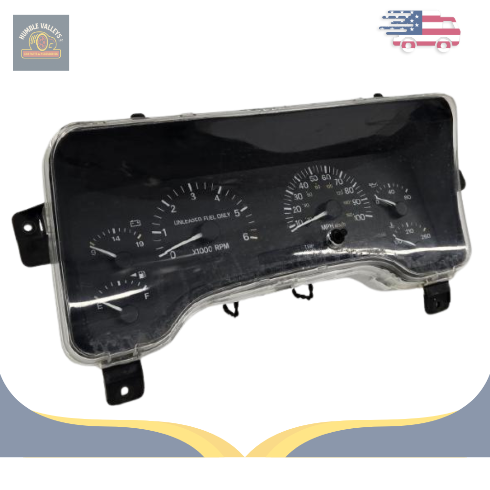 1997–2001 Jeep Cherokee XJ Speedometer Instrument Cluster Gauges Assembly 97-01 — view 3