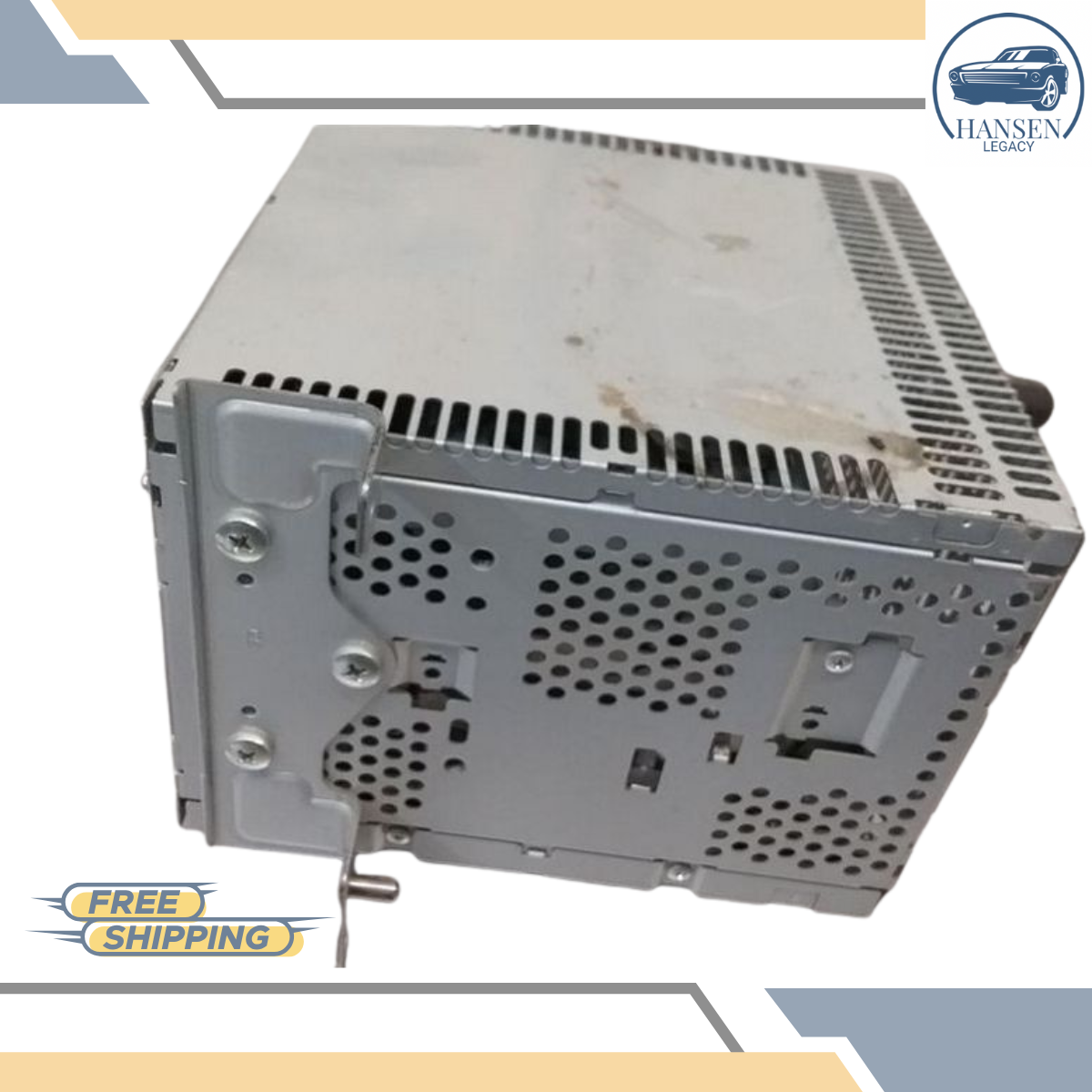 2010 Ford F150 AM-FM-CD-MP3-s<wbr/>ingle disc Radio Receiver Satellite AL3T-19C157-BB — view 3