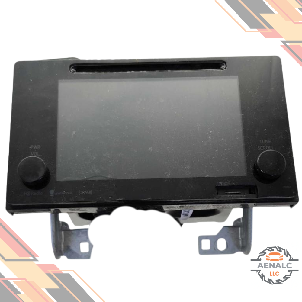 2016–2017 Toyota Sienna Radio Navigation Display & Receiver OEM — view 1