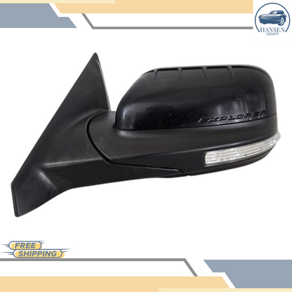 2011–2015 Ford Explorer Front Left Driver Side View Mirror Assembly OEM — view 1