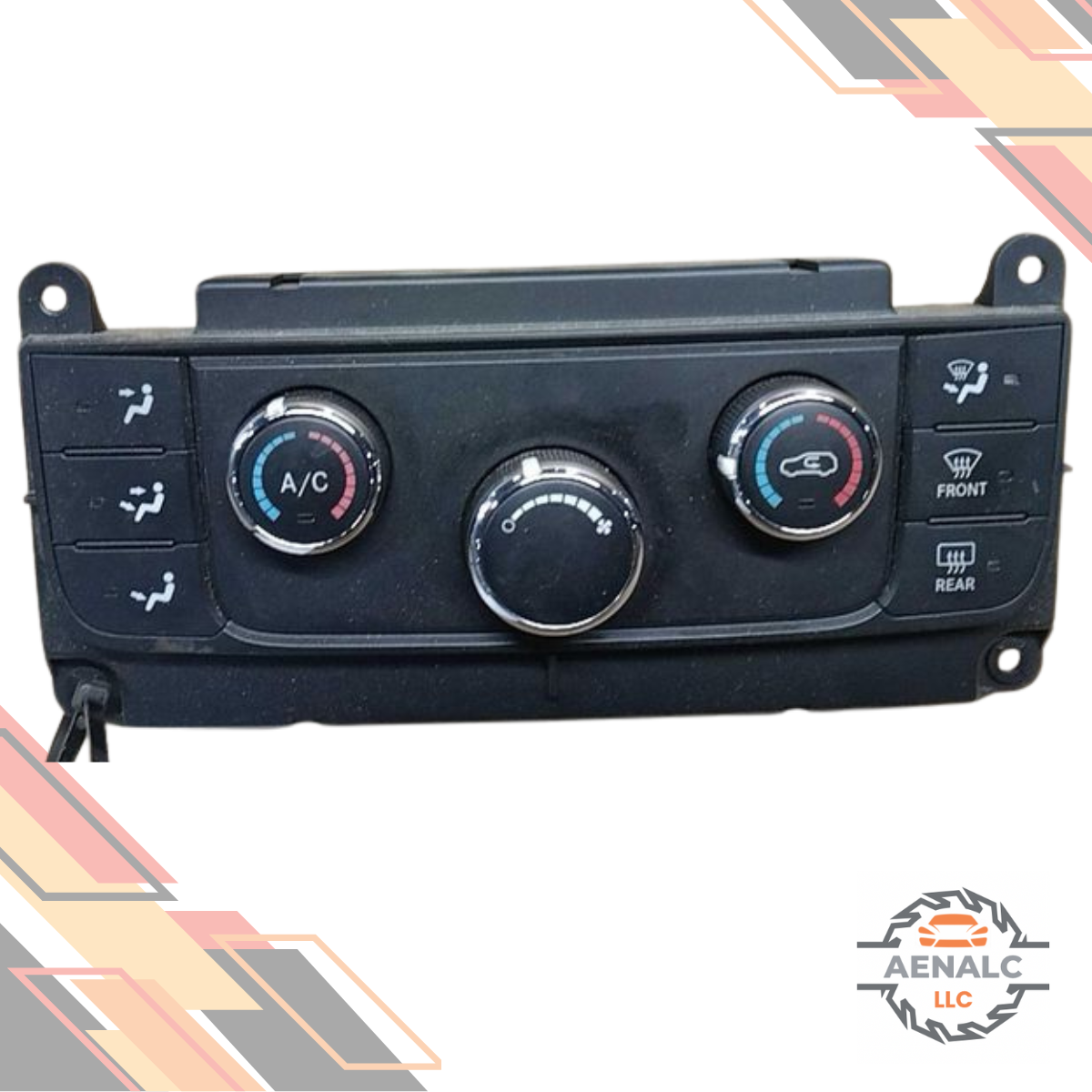 2011–2013 Jeep Grand Cherokee Manual Climate AC Heater Temperature Control — view 2