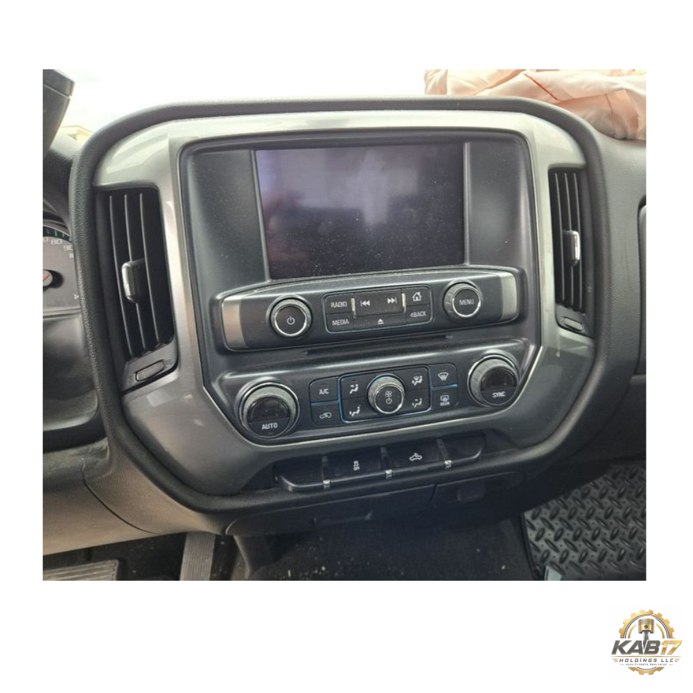 2017–2019 Chevrolet Silverado 1500 Radio Control Panel Display Screen OEM — view 4
