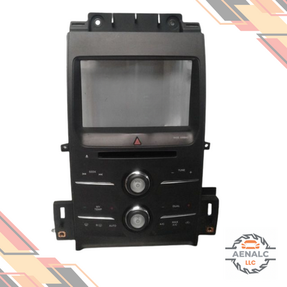 2014–2018 Ford Taurus Radio Control Panel 8.0" Display without Sony Audio System — view 2