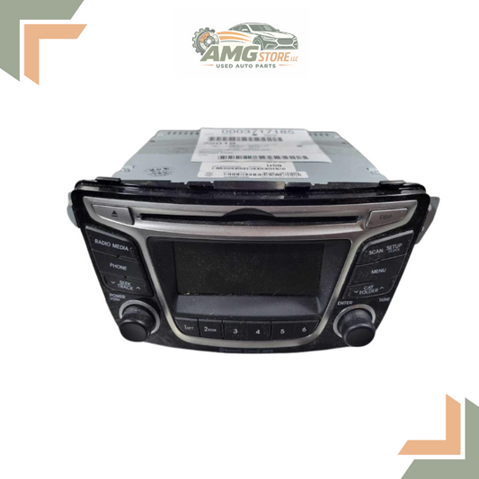 2015–2017 Hyundai Accent AM FM CD Radio Bluetooth — view 1