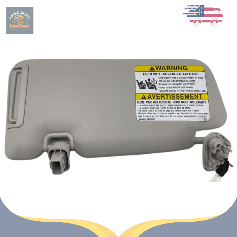 2024 Subaru Impreza RH Passenger Sunvisor Sun Visor with Mirror & Extender OEM — view 1