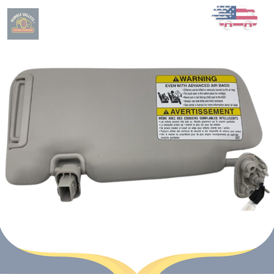 2024 Subaru Impreza RH Passenger Sunvisor Sun Visor with Mirror & Extender OEM — view 1