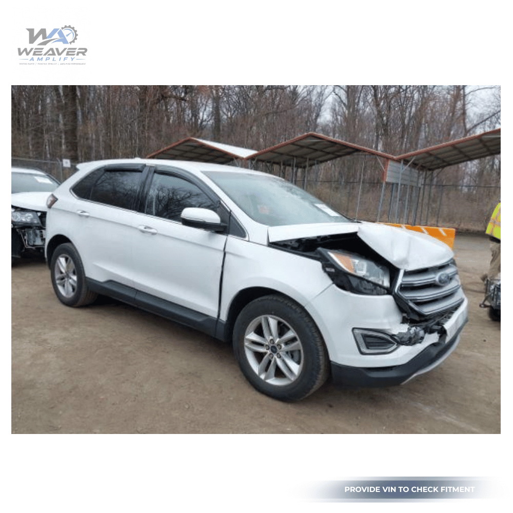 2015–2018 Ford Edge Right Passenger Side Door Mirror White Heated OEM — view 2