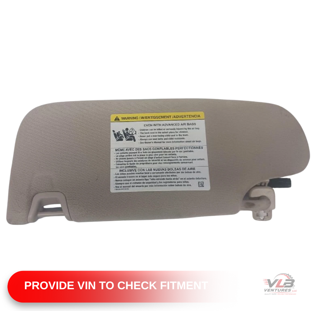 2018–2020 Lincoln MKZ Passenger RH Sun Visor OEM — view 3