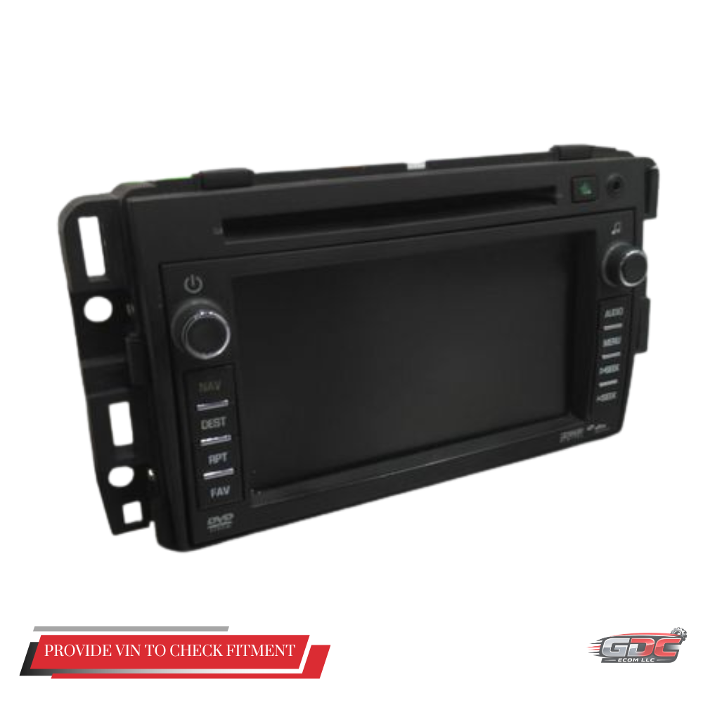 2010–2012 Chevrolet Traverse Navigation Radio Receiver with Display OEM 20939028 — view 3