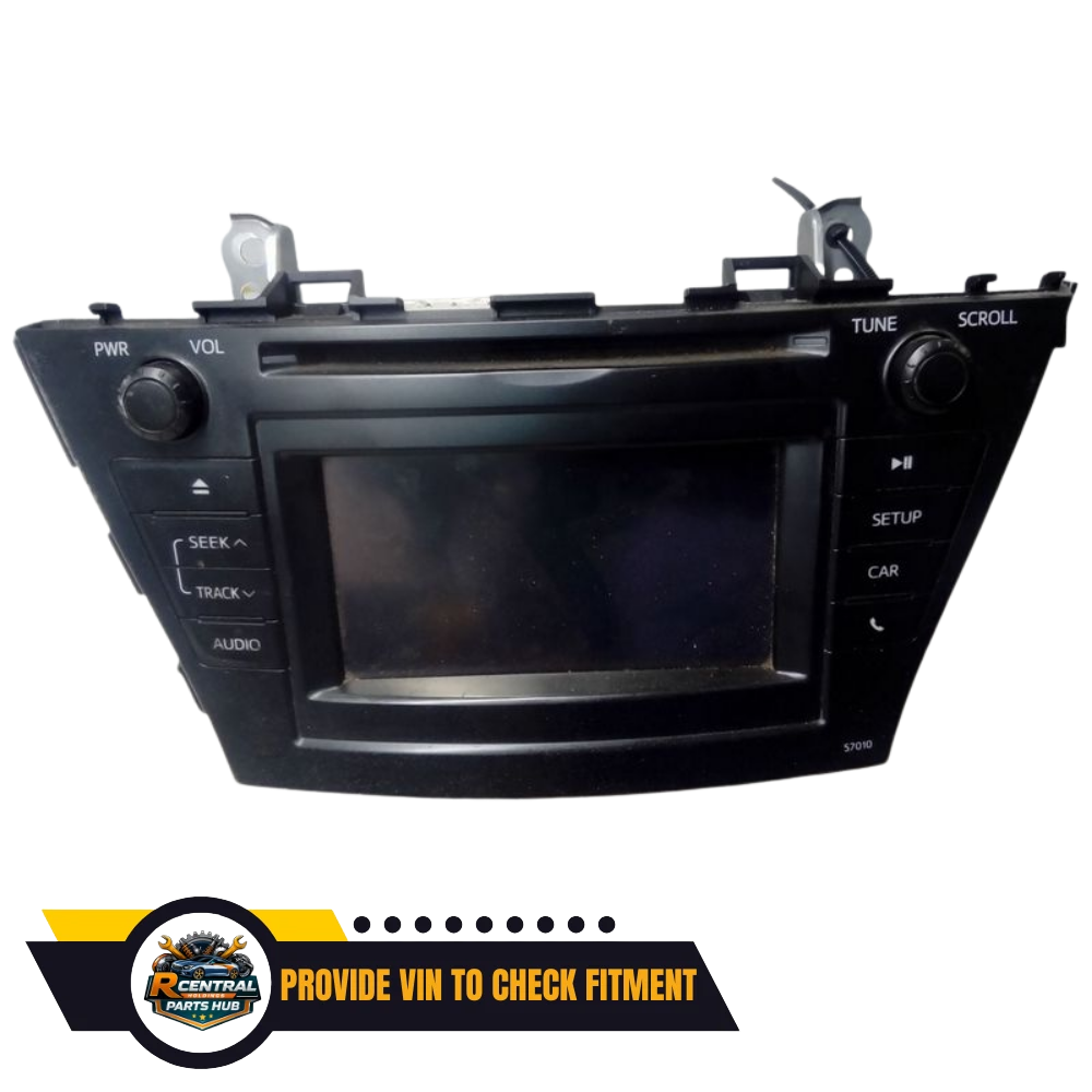 2012–2014 Toyota Prius V Display Screen CD Radio Receiver OEM — view 1