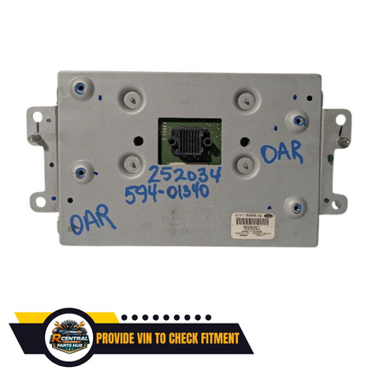 2012–2014 Ford Edge Radio Display Screen OEM — view 2