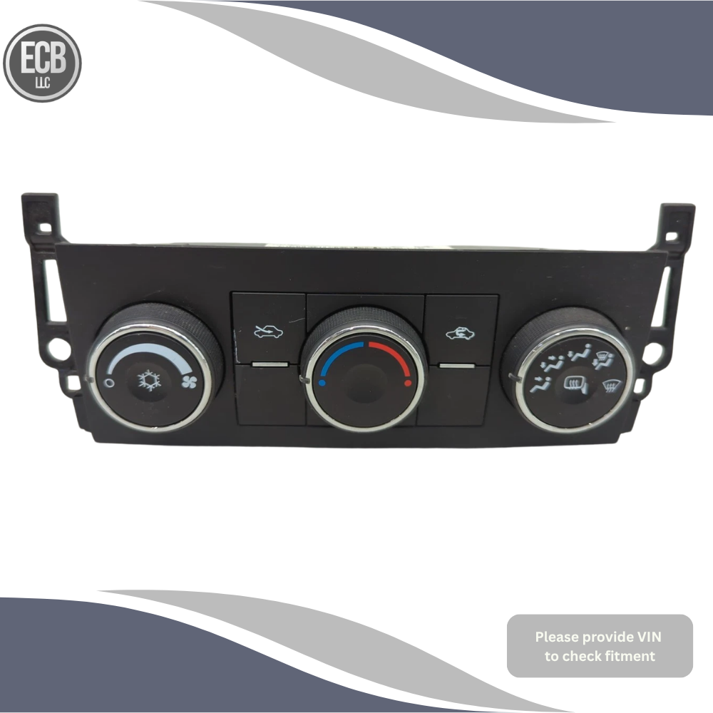2010–2011 Chevrolet Silverado 1500 A/C AC Heater Temperature Control OEM — view 1