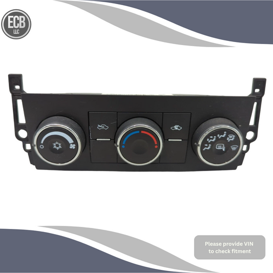 2010–2011 Chevrolet Silverado 1500 A/C AC Heater Temperature Control OEM — view 1