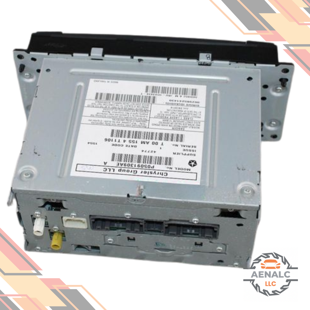 2008–2011 CHRYSLER TOWN & COUNTRY High Speed Radio CD DVD MyGig RBZ P05064879AG — view 4