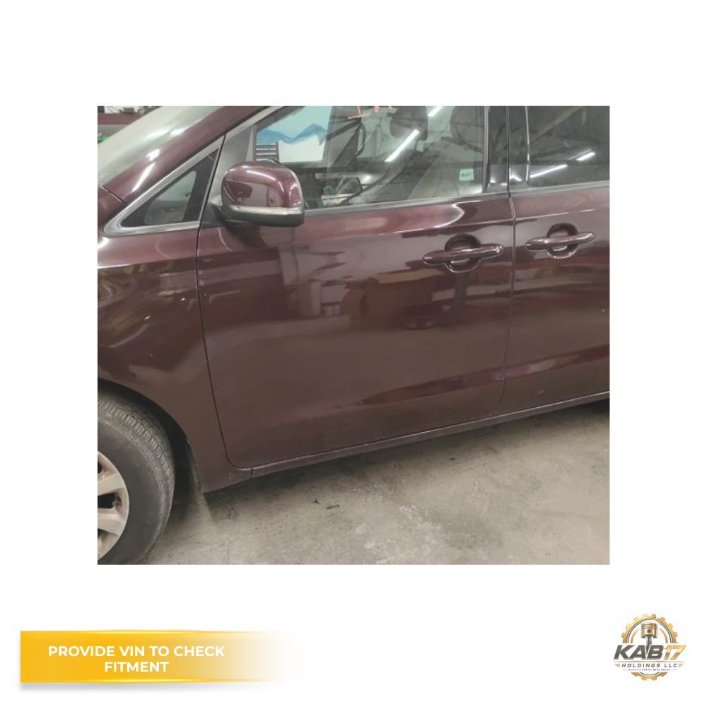2015–2018 Kia Sedona Driver LH Maroon Side View Door Mirror Assembly OEM — view 3