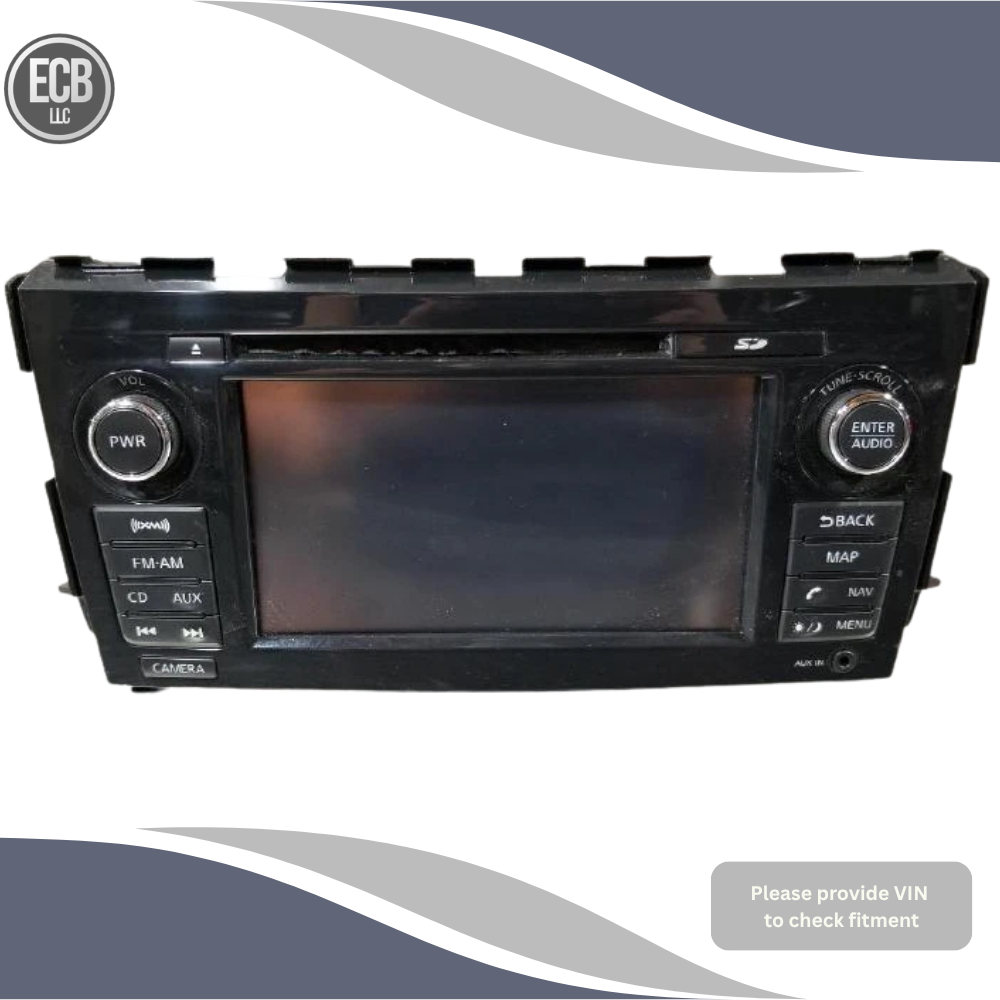 2013–2014 Nissan Altima Sedan Navigation CD Player Radio OEM — view 1
