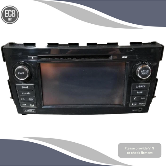 2013–2014 Nissan Altima Sedan Navigation CD Player Radio OEM — view 1