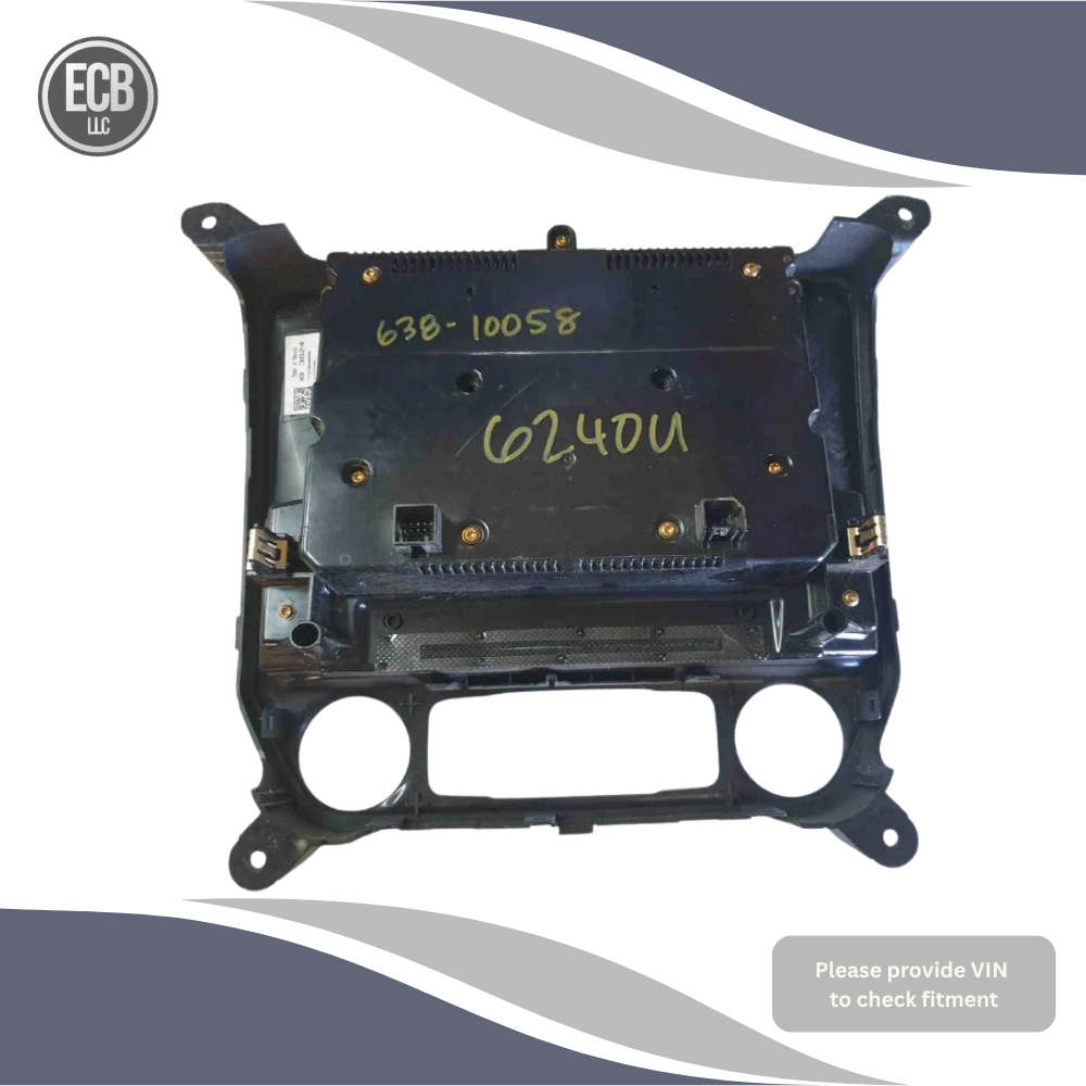 2017–2019 Chevrolet Silverado 1500 Radio Control Panel Display Screen OEM — view 2